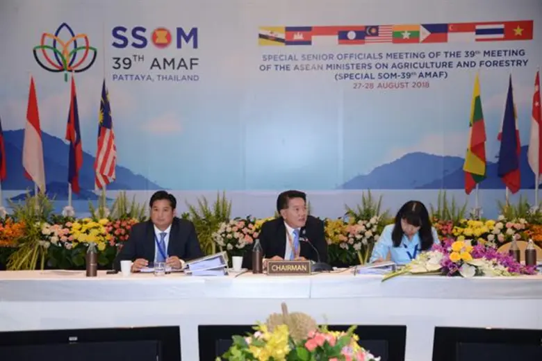 ภาพข่าว: ก.เกษตรฯ ประชุมระดับเจ้าหน้าที่อาวุโสของการประชุมรัฐมนตรีอาเซียนด้านการเกษตรและป่าไม้