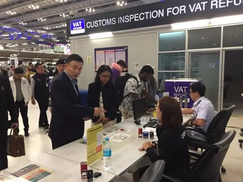 “ปลัดฯท่องเที่ยวฯ” ชื่นชม “ศุลกากร-สรรพากร” ช่วยอำนวยความสะดวกนักท่องเที่ยวต่างชาติ เรื่อง Vat Refund เต็มที่