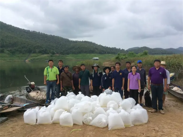 ปล่อยปลา ส่งเสริมการประมงและแหล่งน้ำที่ยั่งยืน