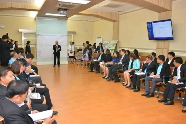 เลขาธิการ ส.ป.ก. และคณะ ร่วมประชุม (Active Creation Meeting : ACM ) หน่วยงานในกำกับ รัฐมนตรีช่วยว่าการกระทรวงเกษตรและสหกรณ์(ดร.วิวัฒน์ ศัลยกำธร) ณ ห้องประชุม ๑๑๕ กระทรวงเกษตรและสหกรณ์