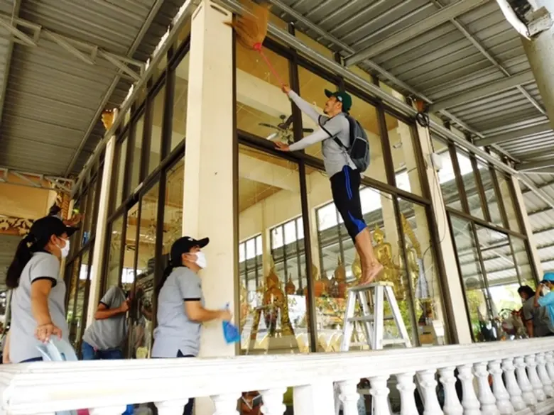 จินดาสมุนไพร ร่วมจิตอาสาทำความดีเพื่อในหลวง