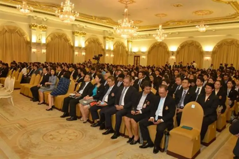 เลขาธิการ ส.ป.ก.ร่วมพิธีลงนามบันทึกข้อตกลงความร่วมมือ (MOU) การเสริมสร้างเครือข่ายเพื่อสร้างธรรมาภิบาลในหน่วยงานภาครัฐ ณ ตึกสันติไมตรี ทำเนียบรัฐบาล กรุงเทพมหานคร