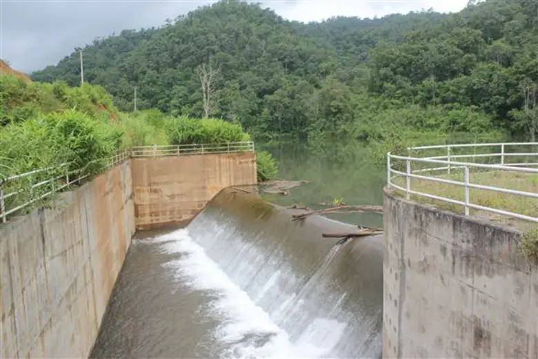 อ่างเก็บน้ำบ้านห้วยโป่งอ่อน บ้านแม่สะงา ห...