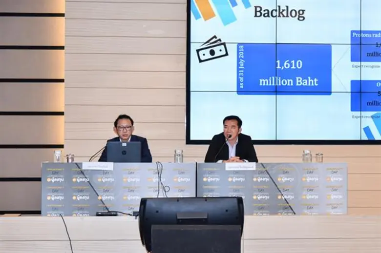 คุณสมพงษ์ ชื่นกิติญานนท์ ประธานเจ้าหน้าที...