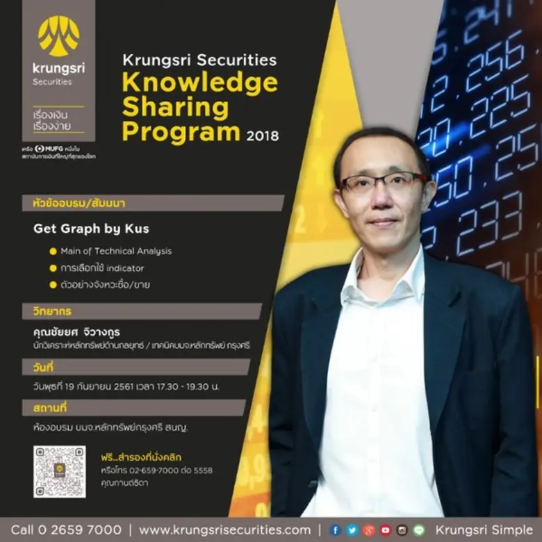 บมจ.หลักทรัพย์กรุงศรี ขอเชิญสัมมนาหัวข้อ ...