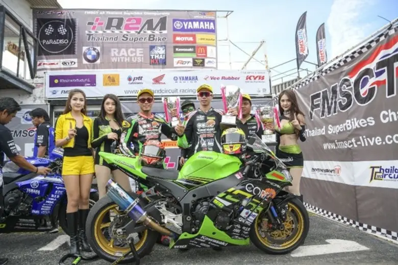 ขุนพลคาวาฯสุดแกร่ง!! หวดคันเร่ง ZX-10RR ผงาดยึดโพเดี้ยม R2M คว้าชัยชนะอันดับ 1 และ 3