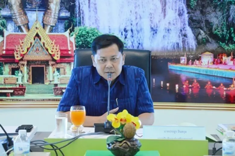 รองอธิบดีกรมส่งเสริมสหกรณ์ประชุมส่วนราชกา...