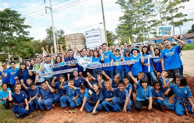 ฟอร์ดสานต่อโครงการ Water Go Green เป็นปีที่ 3 ในเดือนแห่งการทำกิจกรรมเพื่อสังคมของอาสาสมัครฟอร์ดทั่วโลก
