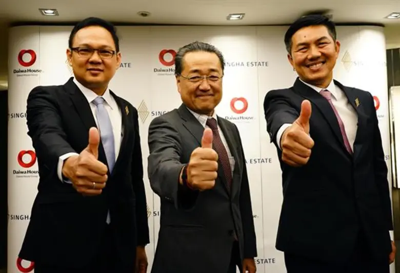 'สิงห์ เอสเตท’ จับมือ 'ไดวะ เฮ้าส์ กรุ๊ป’ บริษัทก่อสร้างและรับสร้างบ้านชั้นนำของญี่ปุ่น ประกาศร่วมทุนโครงการคอนโดมิเนียมลักชัวรี โปรเจกต์แรก EYSE Sukhumvit 43