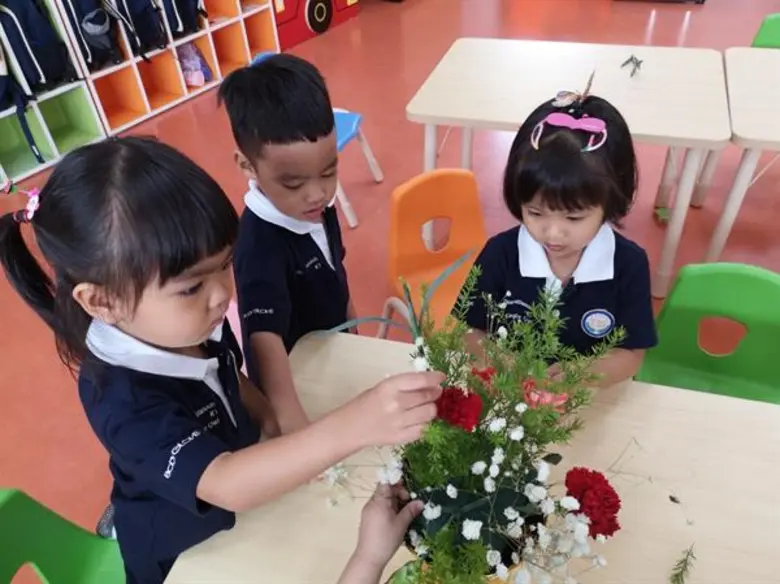 ไทยอินเตอร์เนชั่นแนลสกูล ปลูกจิตสำนึกพระคุณครู จัดพิธีไหว้ครูประจำปี 2561