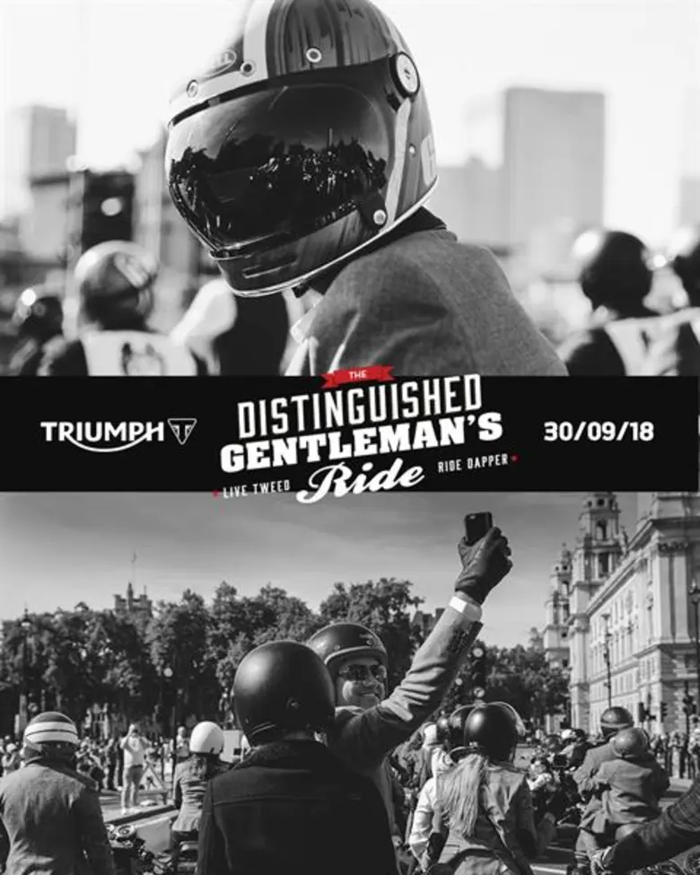 เตรียมมอเตอร์ไซค์คู่ใจและสูทให้พร้อม! “เดอะ ดิสธิงกวิช เจนเทิลแมน ไรด์ 2018” จัดขึ้นอย่างยิ่งใหญ่อีกครั้งในไทยปลายกันยายนนี้