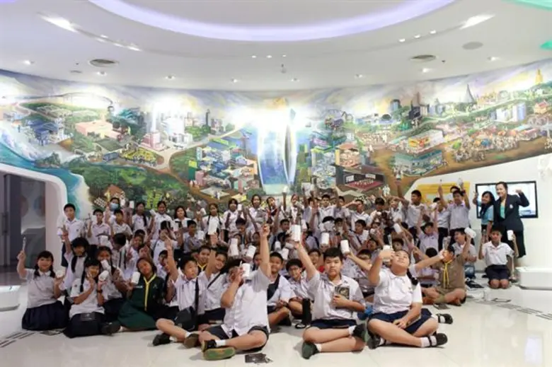 คณะนักเรียนชั้นประถมศึกษาปีที่ 6 โรงเรียน...