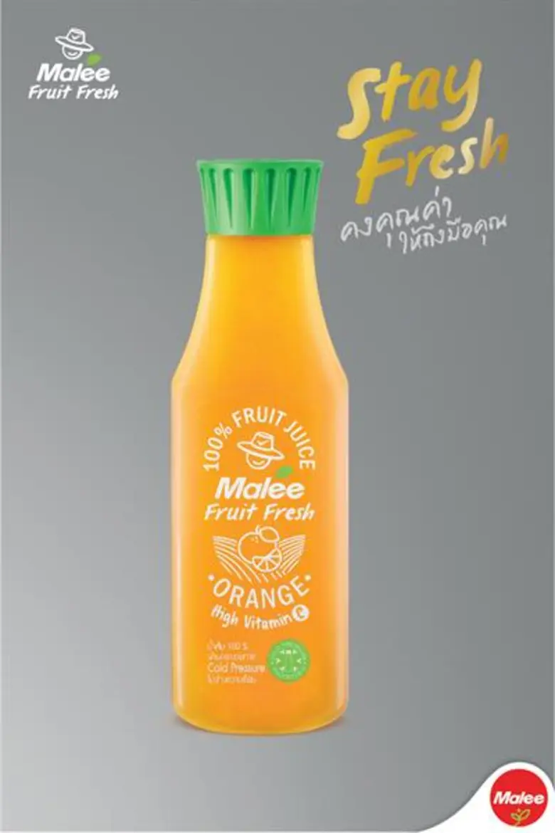 มาลี “ฟรุตเฟรช” น้ำผลไม้100% จากนวัตกรรมการฆ่าเชื้อแบบไม่ใช้ความร้อน เพื่อช่วยคงคุณค่าและรสชาติความสดของผลไม้