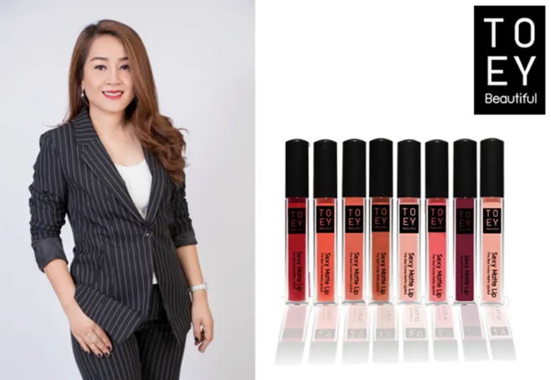 คุณพรทิพย์ แก่นจันทร์ หรือคุณนก SMEสร้างอาชีพ เปิดตัวผลิตภัณฑ์ลิปแมตต์ เกรดพรีเมี่ยมด้วยการนำเข้าสารสกัดจากประเทศเกาหลี