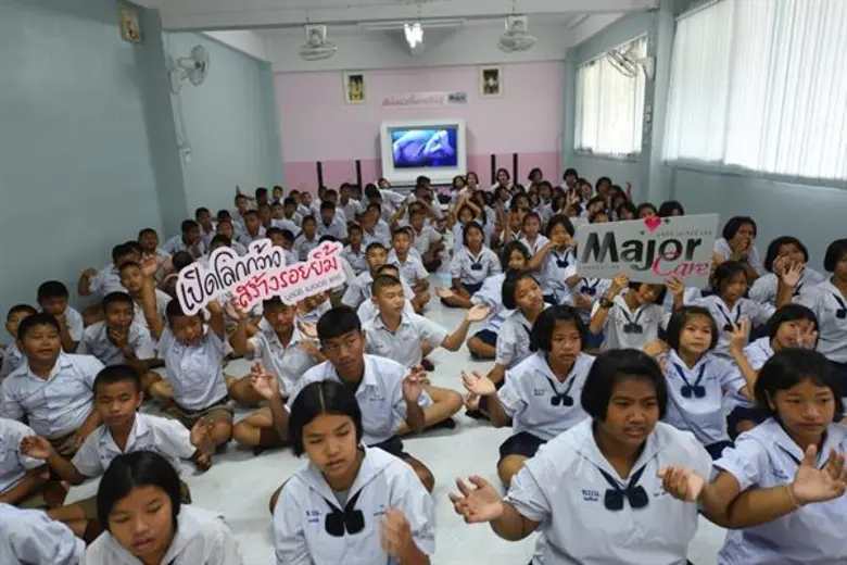 มูลนิธิ เมเจอร์ แคร์ เดินหน้าสร้างแรงบันดาลใจดี ๆ จากการชมภาพยนตร์ ด้วย “กิจกรรมส่งมอบห้องหนังเพื่อการเรียนรู้” สู่ปีที่ 3 มอบเป็นห้องที่ 27 ให้กับ โรงเรียนวัดพระพุทธบาทน้อยมิตรภาพที่ 69 อ.แก่งคอย จ.สระบุรี