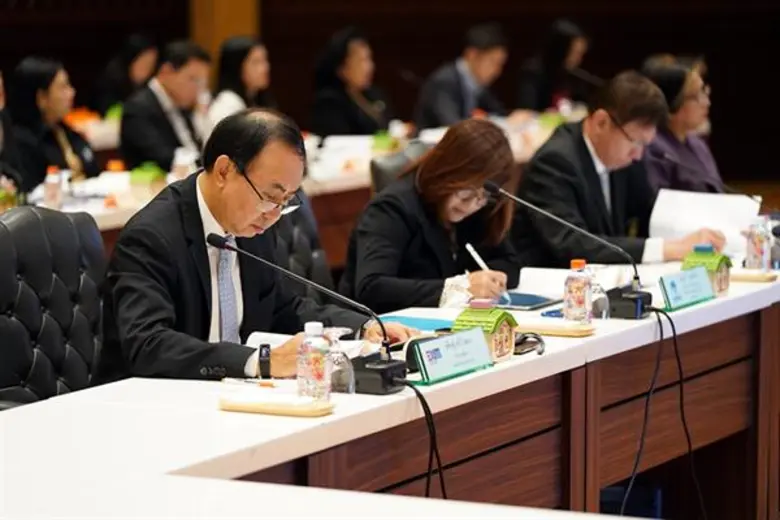 ภาพข่าว: การประชุมคณะกรรมการสภาสถาบันการเงินของรัฐ ครั้งที่ 5/2561