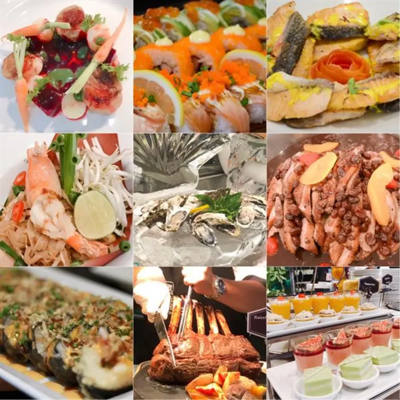 ห้องอาหารเดอะ เทอเรส แอท 72 โรงแรมแม่น้ำ ...