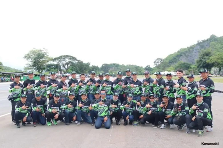 คาวาซากิ รวมพลังผู้แทนจำหน่ายฯ จัดกิจกรรม KGRS RIDING MEETING 2018 ส่งเสริมกรมการขนส่งทางบก!!