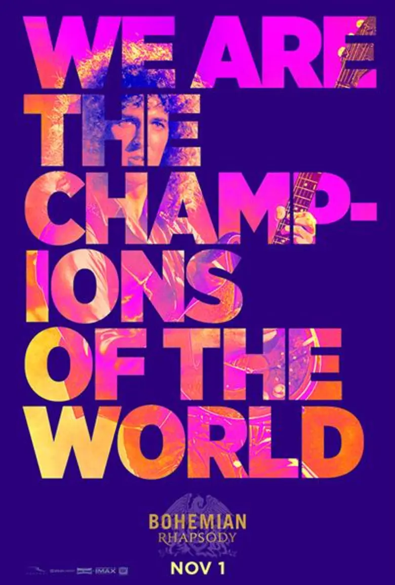 ทีวีไกด์: "Find me somebody to love" โปสเตอร์ล่าสุดจาก Bohemian Rhapsody