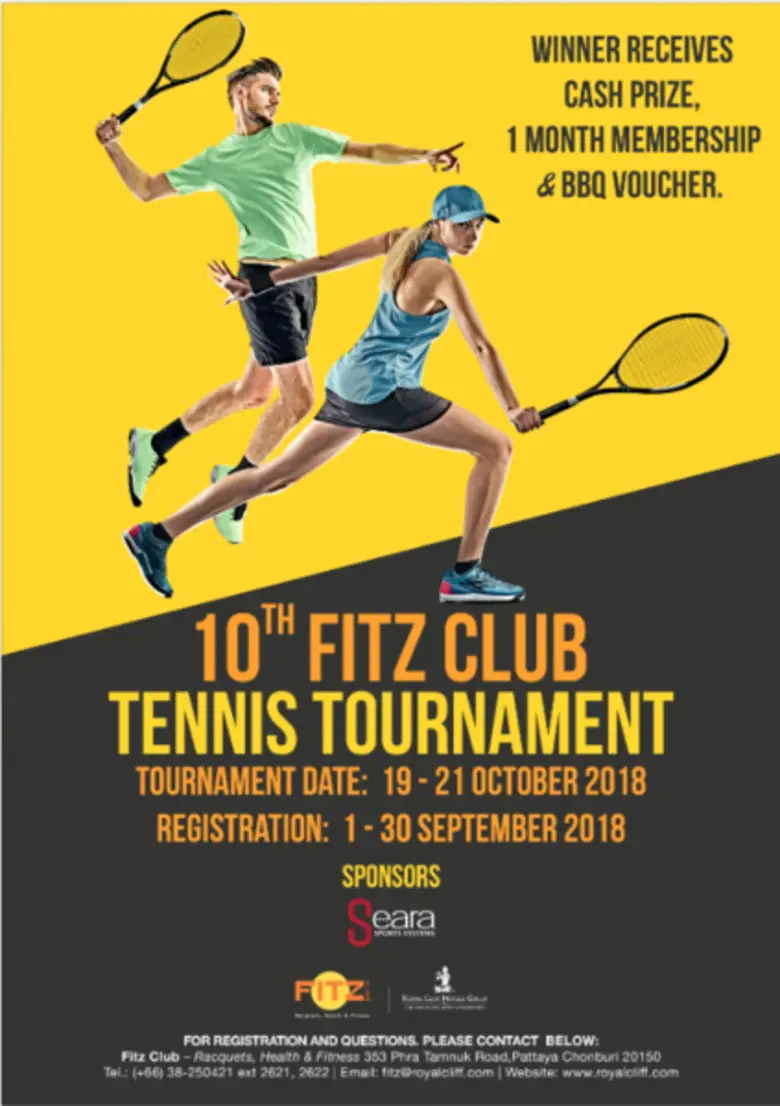 เตรียมตัวให้พร้อม! กับการแข่งขันเทนนิสทัว...