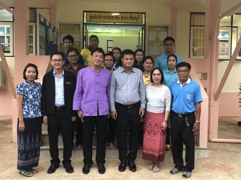 เลขาธิการ ส.ป.ก. ตรวจเยี่ยมและติดตามงาน ส.ป.ก จันทบุรี