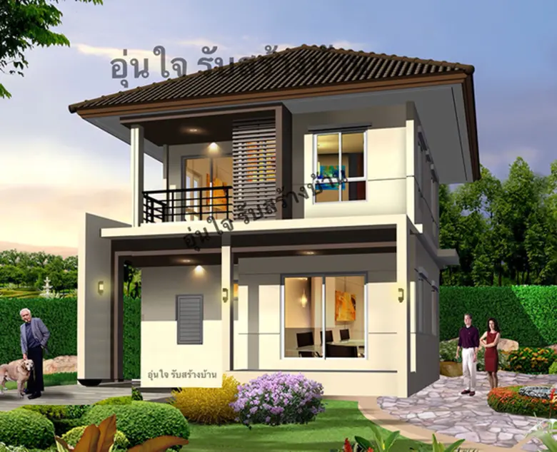 ใครยังไม่มีแบบบ้านในดวงใจ แนะนำแบบบ้านอิ่...