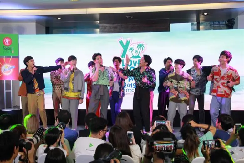 ฮอตตึกแตก!!! “จีเอ็มเอ็มทีวี” จับมือ “LINE TV” แถลงข่าว “Our Skyy” เซอร์ไพร์สแฟนๆ เปิดโปรเจกต์ “Y I Love You Fan Party 2019”