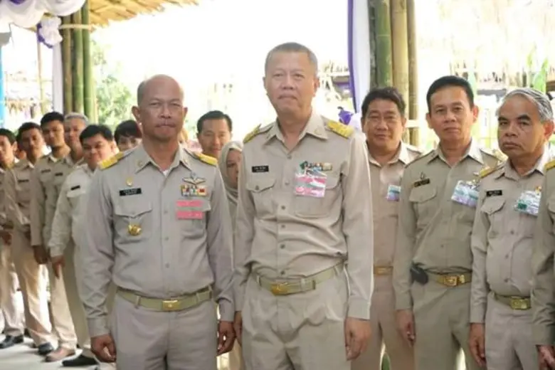 ส.ป.ก. ร่วมเฝ้ารับเสด็จฯสมเด็จพระเทพรัตนราชสุดาฯ สยามบรมราชกุมารี ในงานวันลองกอง ของดีเมืองนรา ครั้งที่ ๔๓