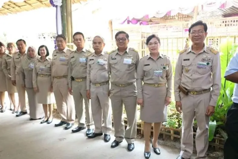 ส.ป.ก. ร่วมเฝ้ารับเสด็จฯสมเด็จพระเทพรัตนราชสุดาฯ สยามบรมราชกุมารี ในงานวันลองกอง ของดีเมืองนรา ครั้งที่ ๔๓