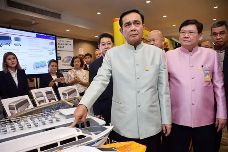 ก.วิทย์ฯ นำ “นวัตกรรมยานพาหนะสมัยใหม่ และเทคโนโลยีป้องกันประเทศ ผลงานวิจัยร่วมผู้ประกอบการไทยโชว์ทำเนียบรัฐบาล