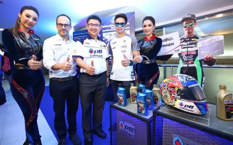 "PTT Lubricants” จับมือกับ SAG Racing Team ร่วมส่งนักแข่งไทยชิงชัยศึก Moto2 ครั้งแรกในประเทศไทย งาน PTT Thailand Grand Prix 2018