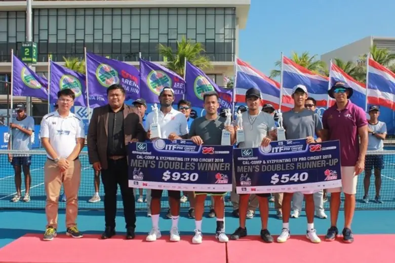 ขอแสดงความยินดีกับผู้ชนะการแข่งขันเทนนิสอ...