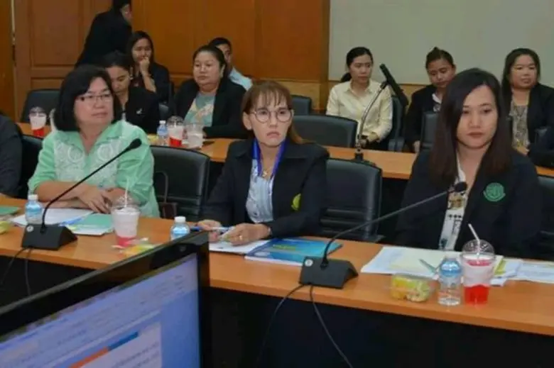 เลขาธิการ ส.ป.ก.ประชุมและรับฟังการนำเสนอภารกิจงาน ส.ป.ก.