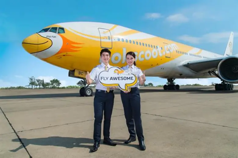 สายการบินนกสกู๊ตประสบความสำเร็จในการทำสถิ...