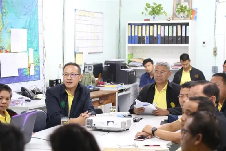 กระทรวงเกษตรและสหกรณ์ติดตามความคืบหน้าผลป...