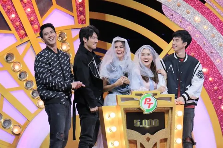 ยิ้มไม่หุบ! “แอร์-จ๊ะจ๋า” สุดปลื้ม “แม็กซ์-ตุลย์-ซีเกมส์” บุกหว่านเสน่ห์กลางรายการ