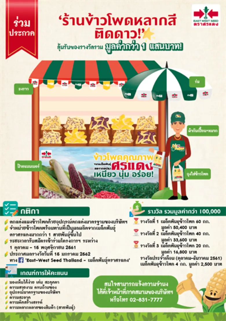 ปลายปีนี้ บริษัท อีสท์ เวสท์ ซีด จำกัด หร...