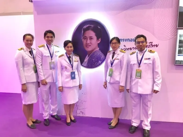 วว. เฝ้าทูลละอองพระบาท สมเด็จพระเทพรัตนราชสุดาฯ สยามบรมราชกุมารี ในวโรกาสเสด็จพระราชดำเนินไปทรงเปิดนิทรรศการ “CAS Innovation EXPO (Bangkok) 2018”