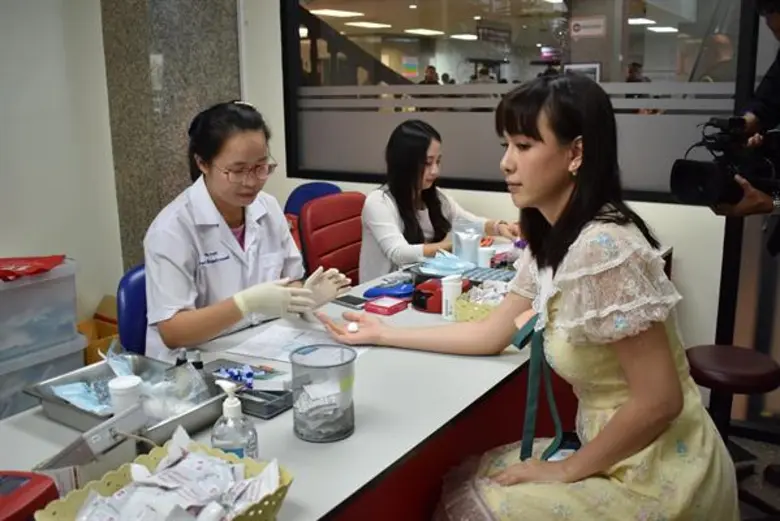 ทำดีด้วยหัวใจ 2 นักแสดงนำ ละคร "มัจจุราชฮ...