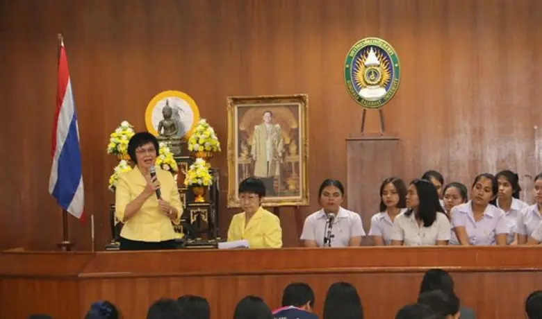 มรภ.สงขลา รวมใจเป็นหนึ่ง จัดพิธีสวดมนต์ถว...