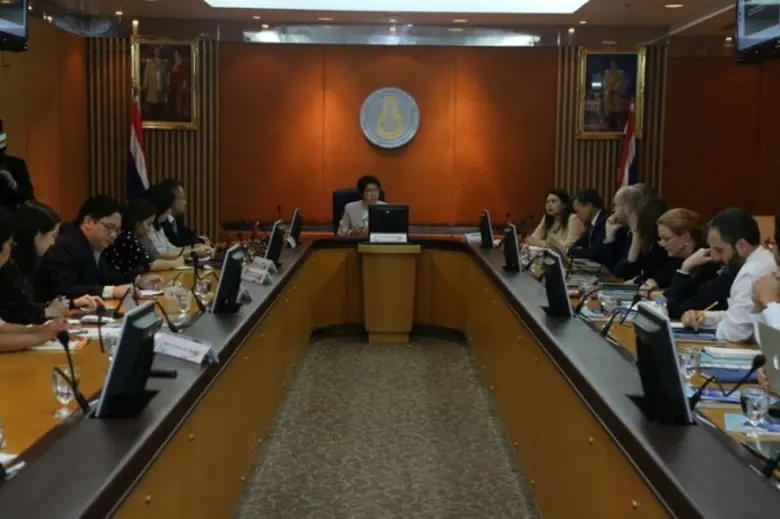 ผู้แทนจากมหาวิทยาลัยอังกฤษ และ British Council เข้าพบหารือ ท่าน ผช.รมต.