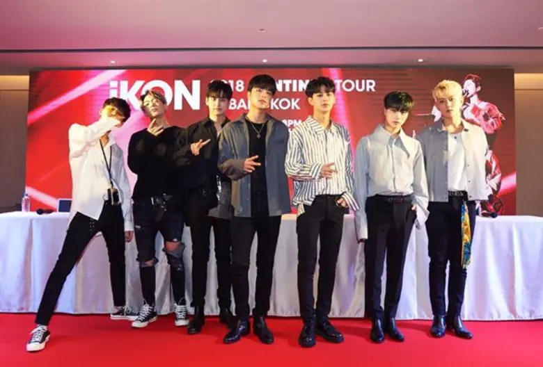 โฟร์วันวันฯ คว้า 7 หนุ่ม “ไอคอน” แถลงข่าวยืนยันความฮอต ก่อนพบกันในคอนเสิร์ต “คอนทินิวทัวร์” ที่บัตรขายเกลี้ยงทั้ง 2 รอบแสดง!!