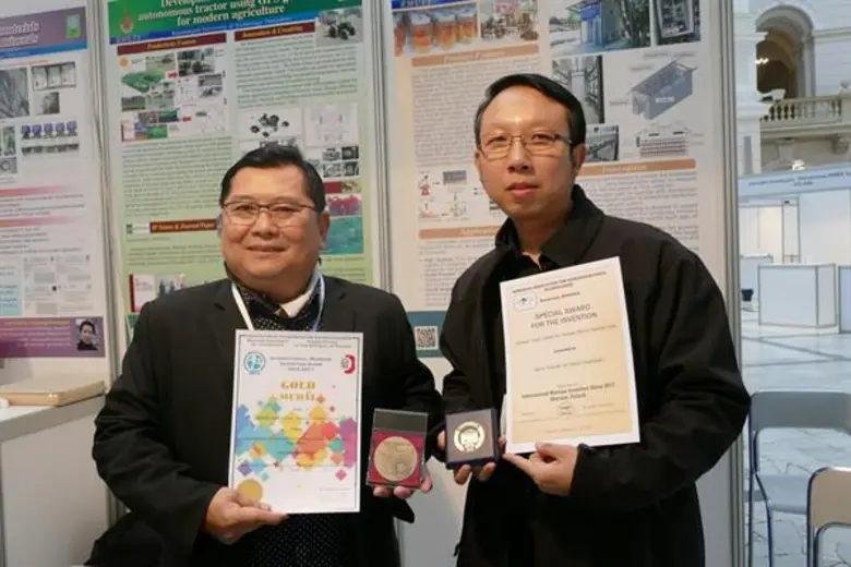 นักวิจัย มทร.ธัญบุรี ออกแบบระบบควบคุมโรงเพาะเห็ดถั่งเช่าแบบอัตโนมัติ