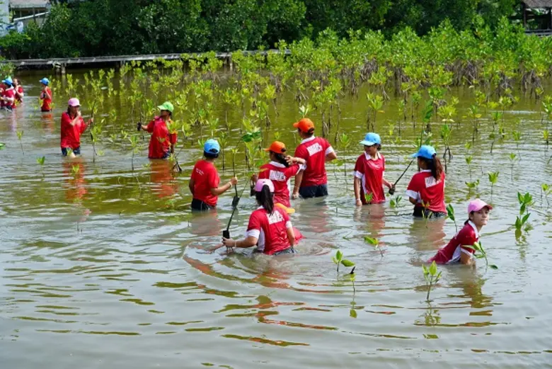 เคทีซีพาน้องๆ บ้านปรานีร่วมกิจกรรมปันความรู้ “เคทีซีชวนน้องสุขได้ถ้าใจพอ ต่อยอดภูมิปัญญาท้องถิ่นป่าชายเลน”