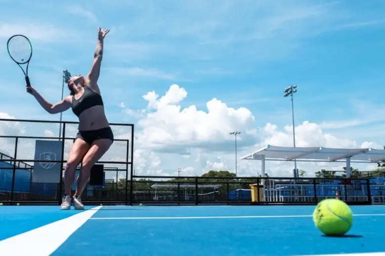 ทรูอารีน่า สปอร์ต คอมเพล็กซ์ หัวหิน ให้การต้อนรับ อารีนา ซาบาเลนกา นักเทนนิสสาวดาวรุ่งอันดับ 15 ของโลก