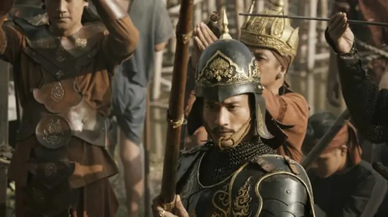 “เป้-ทวีฤทธิ์” ยิงปืนใส่ “สุเชาว์” ย้ำตำนานพระแสงปืนต้น ใน “ตำนานสมเด็จพระนเรศวรมหาราช เดอะซีรีส์2”