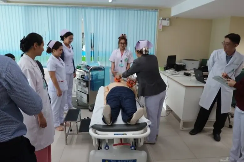 รพ.ลานนา จัดการอบรม “การช่วยชีวิตขั้นสูง” ACLS