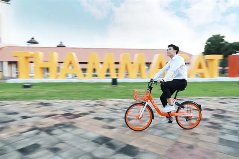 เอไอเอสรุกนำ IoT ต่อยอด โครงการ TU-Smart City มหาวิทยาลัยธรรมศาสตร์ ด้วยจักรยานสาธารณะอัจฉริยะ Mobike