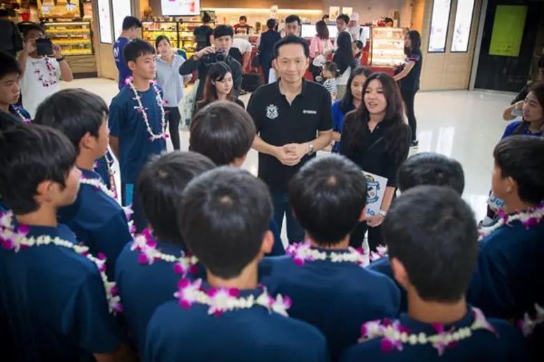 ยามาฮ่าต้อนรับขุนพลกางเขนเหล็กจูเนียร์ จูบิโล่ อิวาตะ ชุดต่ำกว่า 14 ปี ร่วมทำศึก U -14 International Champion 2018