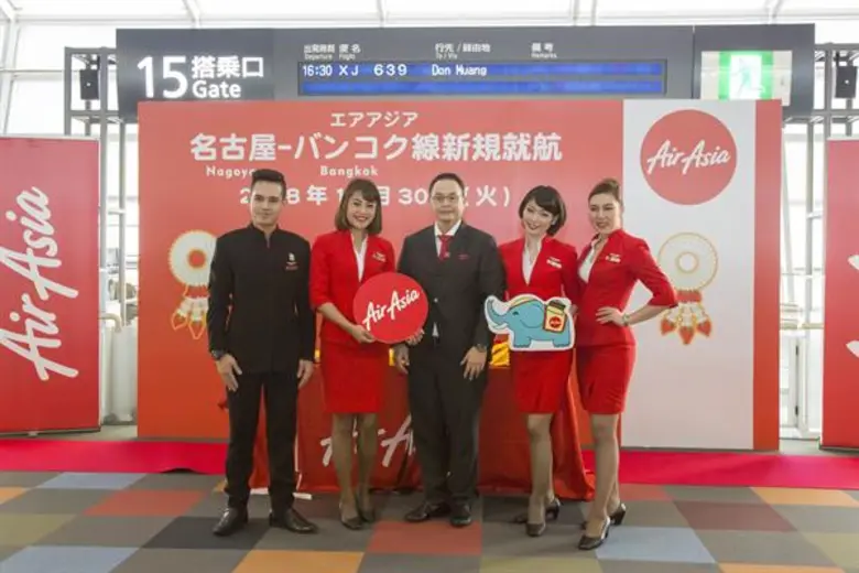 ไทยแอร์เอเชีย เอ็กซ์ต้อนรับเที่ยวบินปฐมฤกษ์ เริ่มบินตรงทุกวัน “ดอนเมือง—นาโกย่า”